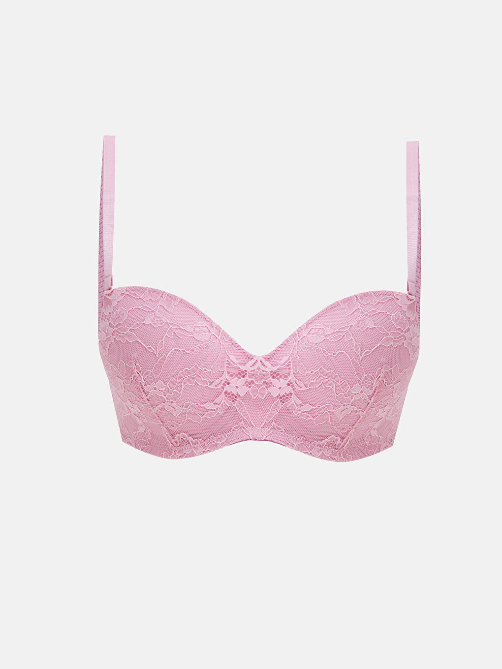 LCW DREAM Wired Non Padded Lace Strapless Bra -S4G213Z8-G4X