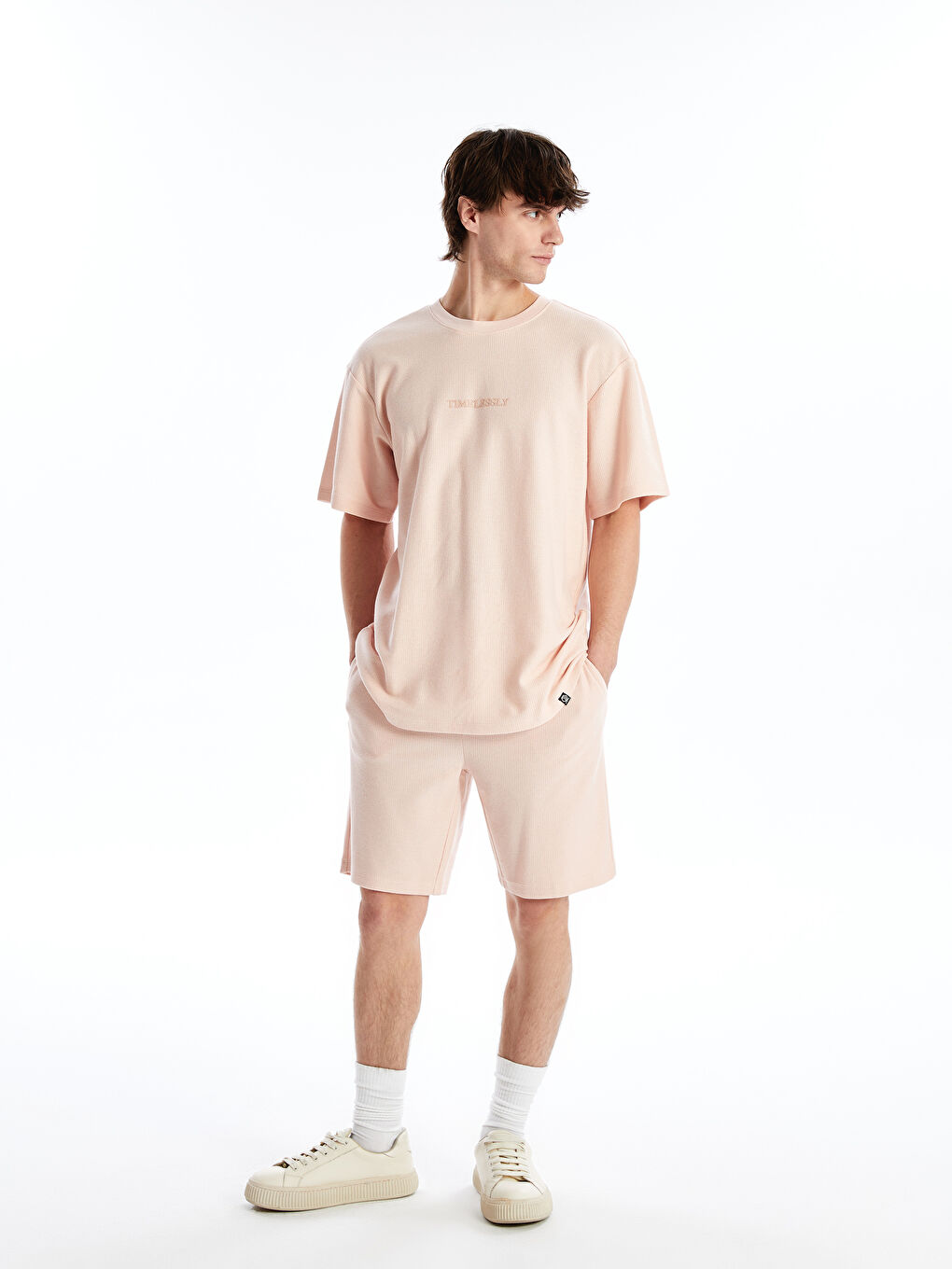 Standard Fit Men's Bermuda Shorts -S4G288Z8-G2J