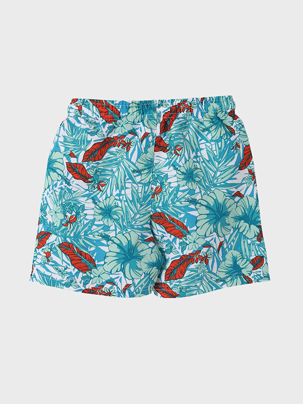 LCW Kids Boys' Crew Neck Tank Top and Swim Shorts -S4G306Z4-GRM