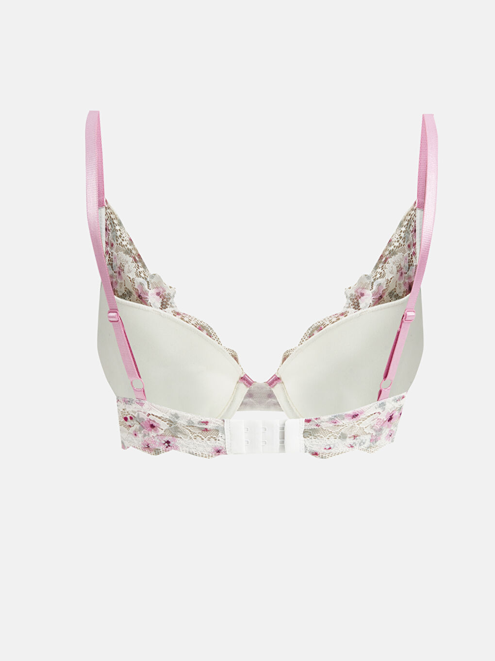 Wired Padded Floral Lace T-Shirt Bra -S4G334Z8-FDU