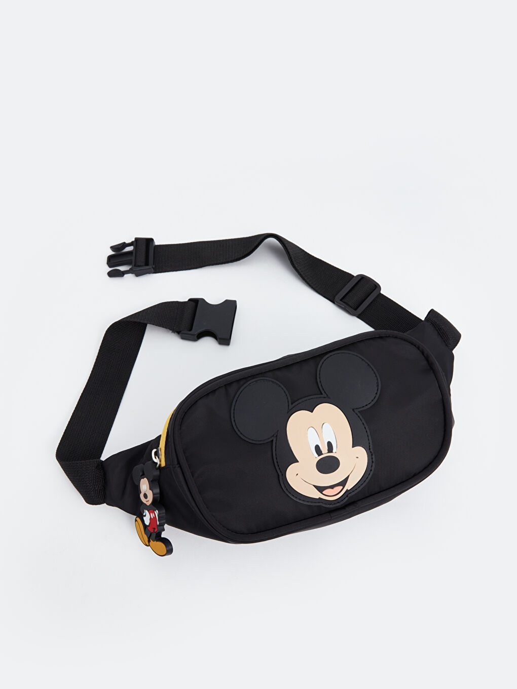 LCW ACCESSORIES Yeni Siyah Mickey Mouse Baskılı Erkek Çocuk Bel Çantası