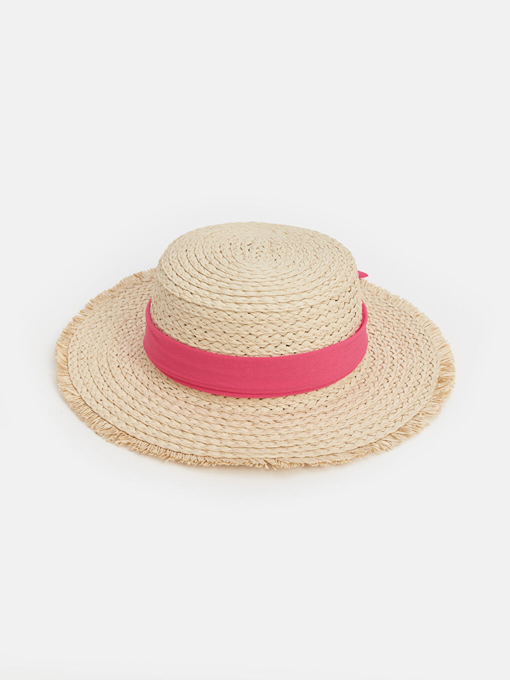 LC Waikiki Girl Wicker Fedora Hat -S4G426Z4-Y9E