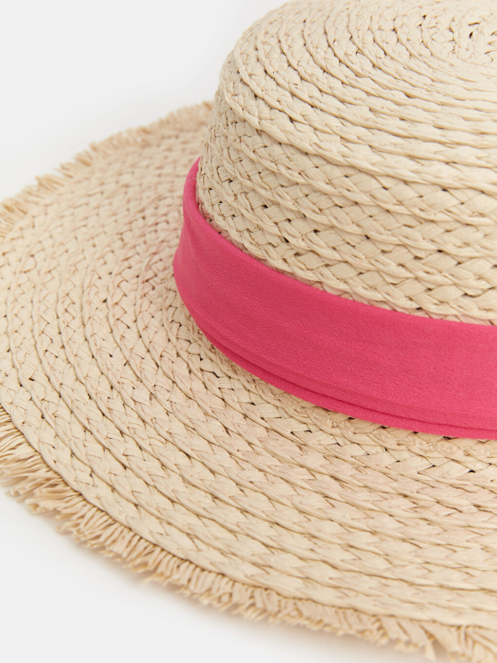 LC Waikiki Girl Wicker Fedora Hat -S4G426Z4-Y9E