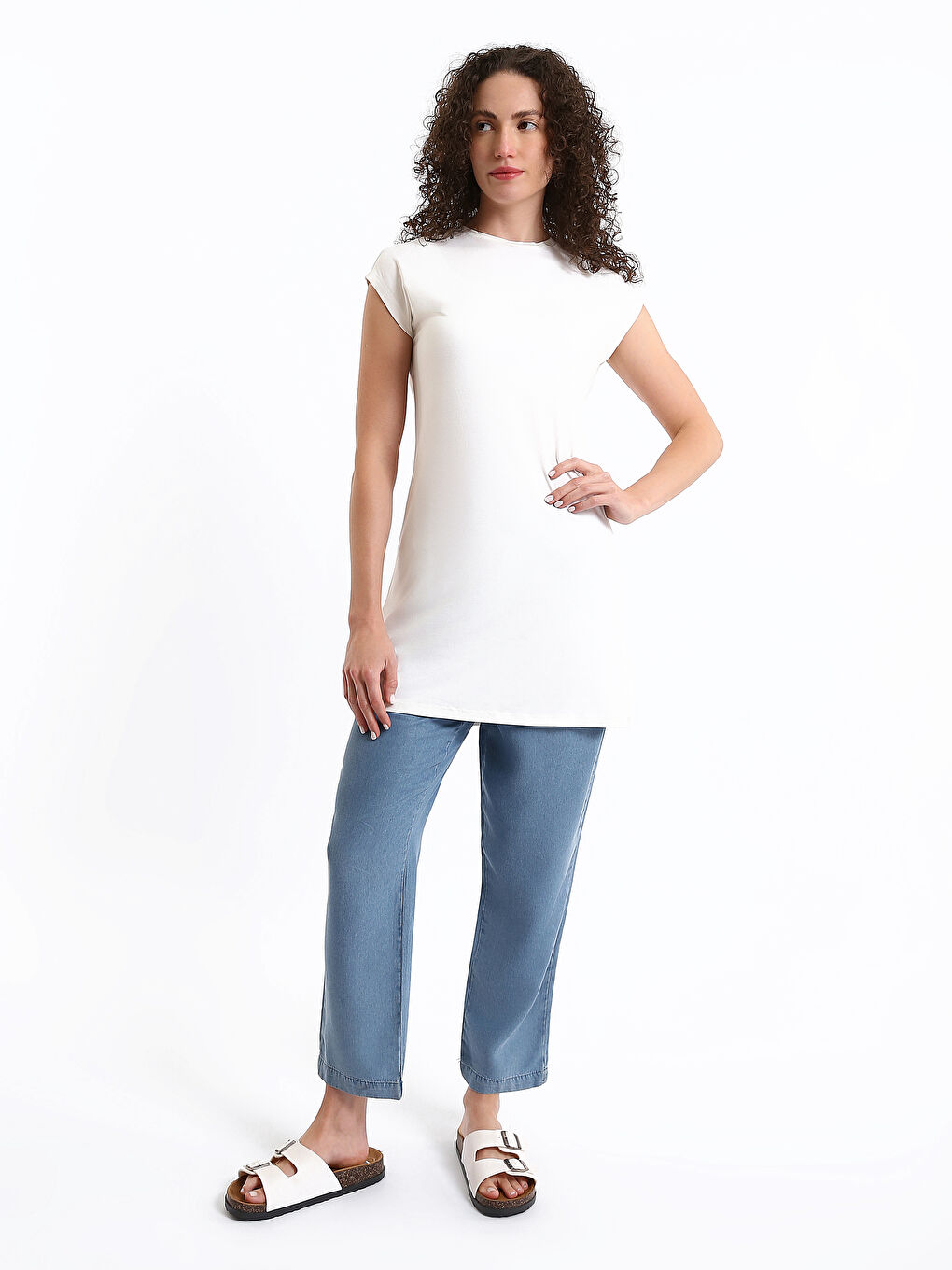 تونیکی ژنانەی یەخە خڕ-2