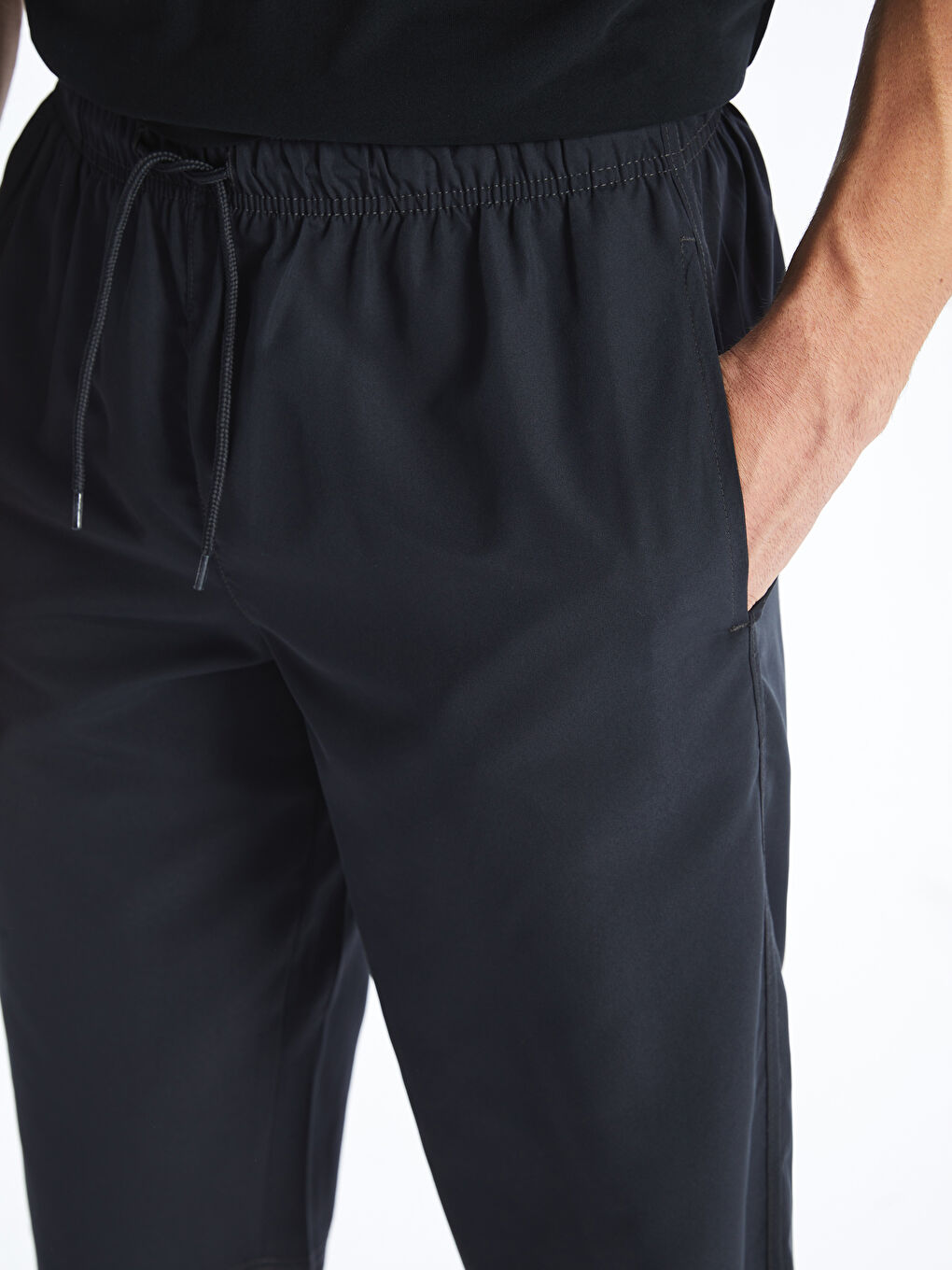 Antrasit Rahat Kalıp Erkek Deniz Şortu-1