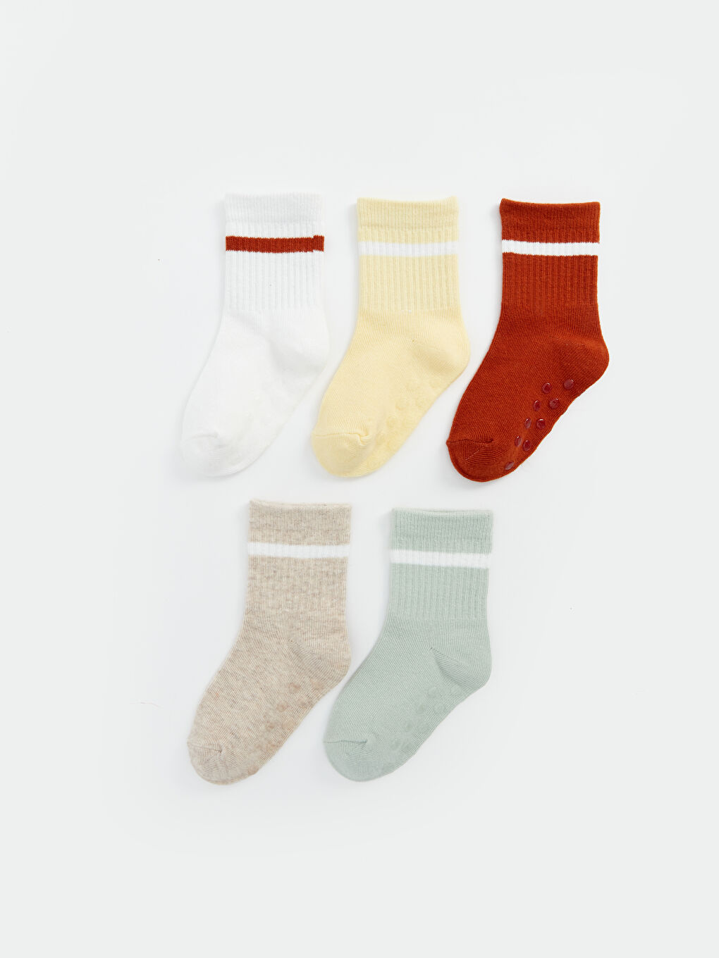 Striped Baby Boy Socks 5 Pack -S4G605Z1-FDU