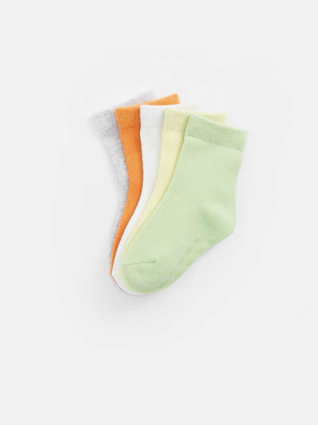 LCW baby Basic Erkek Bebek Soket Çorap 5'li -S4G607Z1-CT0