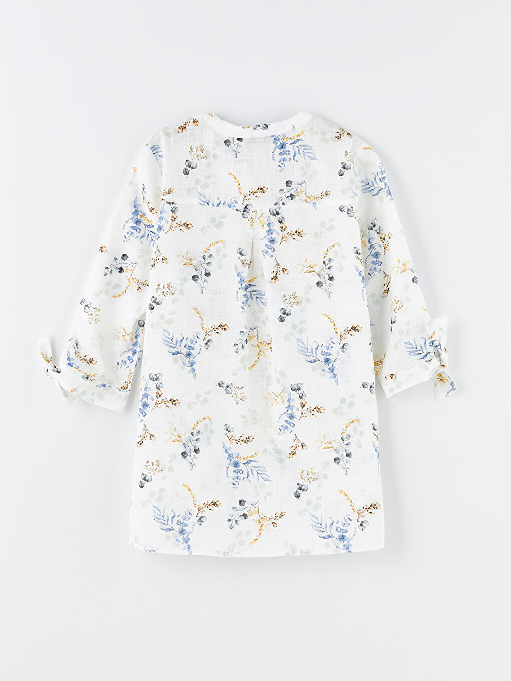Notch Neck Floral Women's Blouse -S4G632Z8-VE4