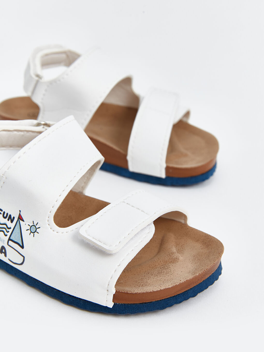 صنادل للأولاد الرضع مطبوعة بڤيلكرو-2