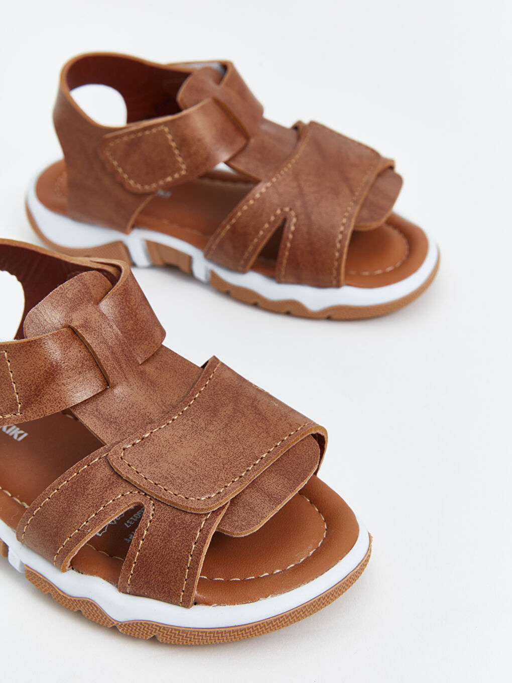 Faux Leather Baby Boys' Sandals-2