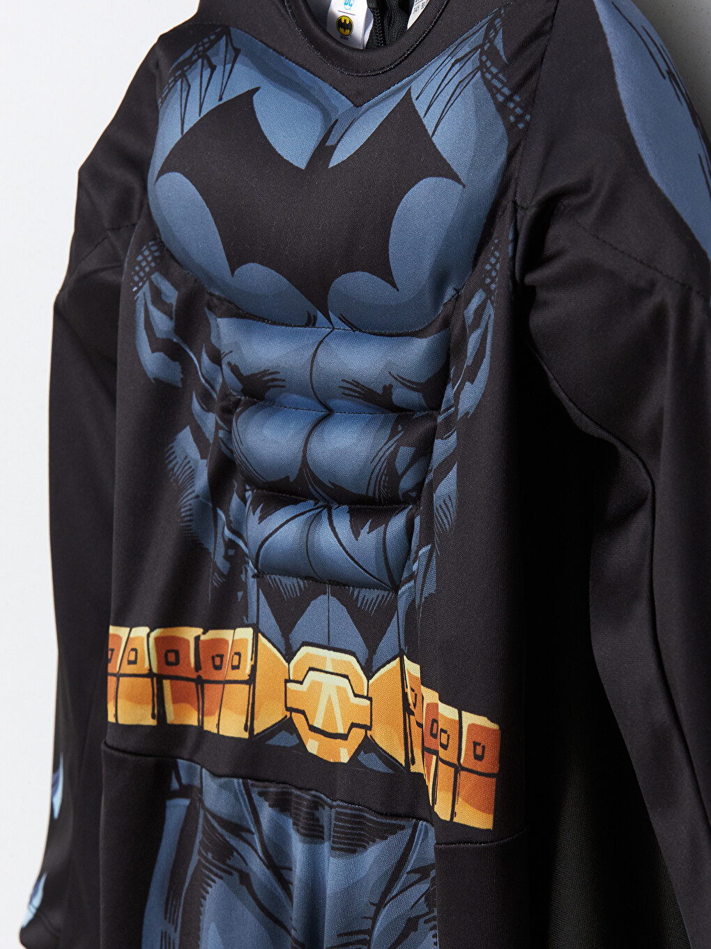 Crew Neck Long Sleeve Boys' Batman Costume-4