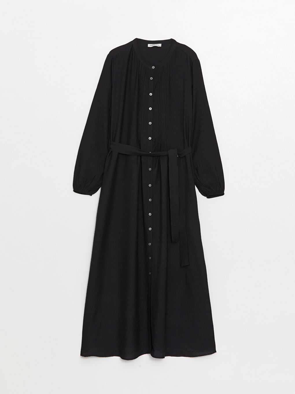 Crew Neck Straight Long Sleeve Women's Shirt Dress -S4G749Z8-CVL