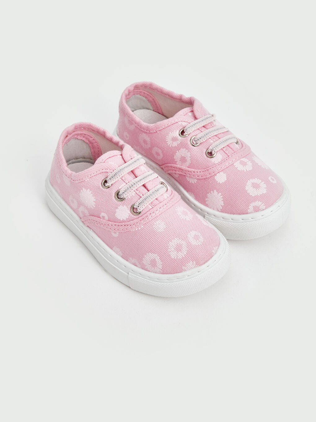 Patterned Baby Girls' Sneakers