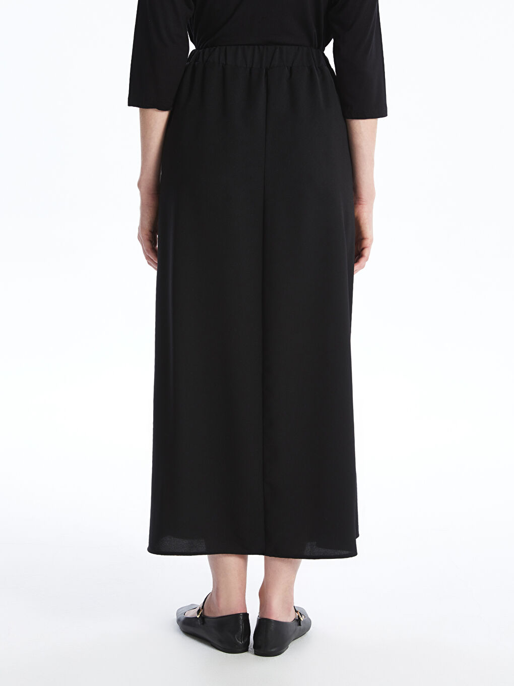 Women's Elastic Waist Standard Fit Skirt -S4G777Z8-CVL