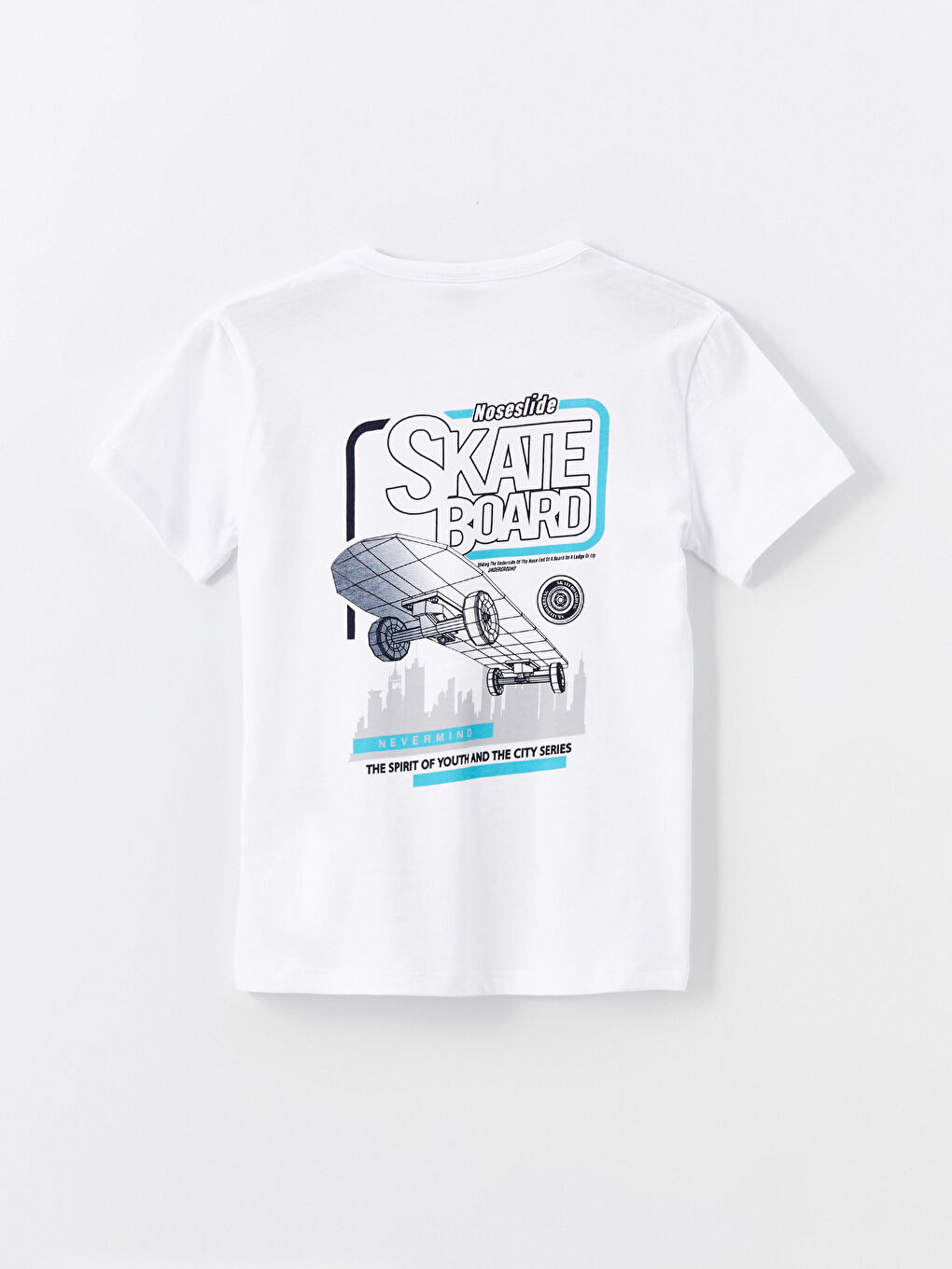 LCW Kids Crew Neck Boys' T-Shirt and Swim Shorts -S4G803Z4-LU0