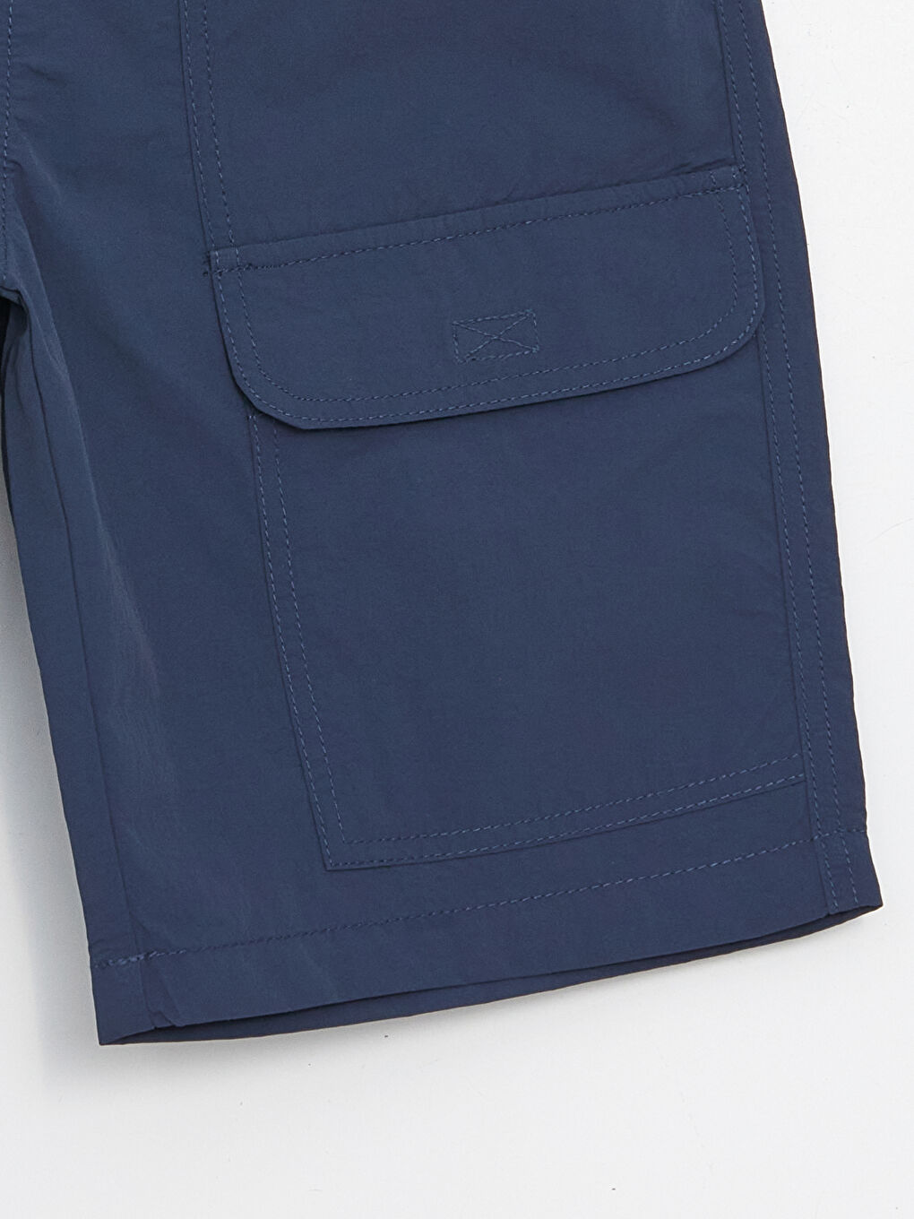 Relaxed Fit Elasticated Waist Boys' Cargo Shorts -S4G811Z4-HFK
