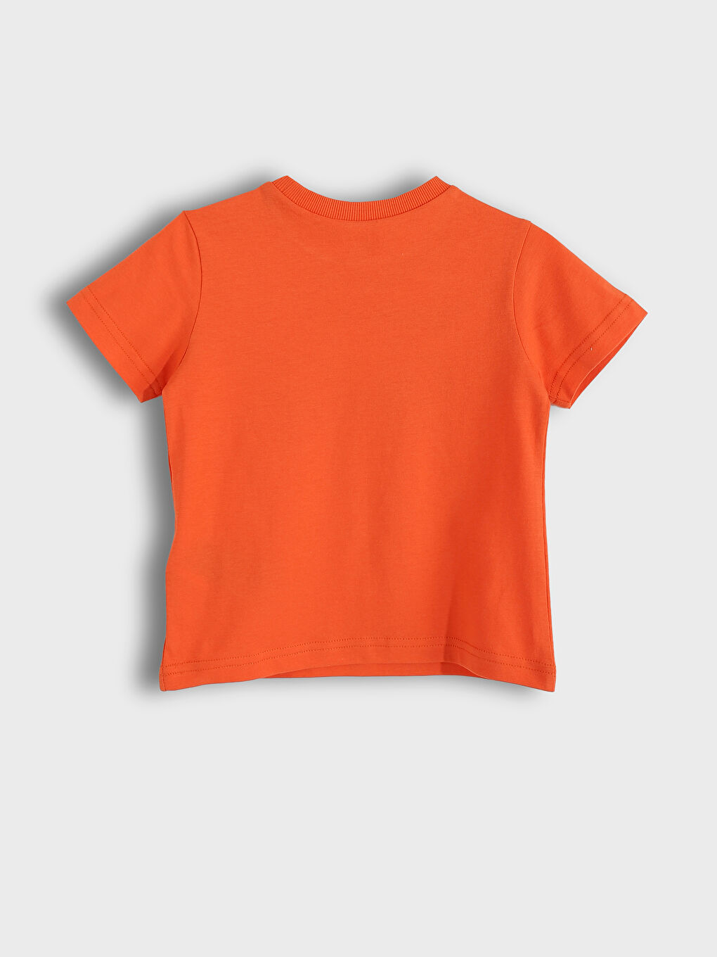 تي شيرت أولاد بيبي بكم قصير وكول مدور-2