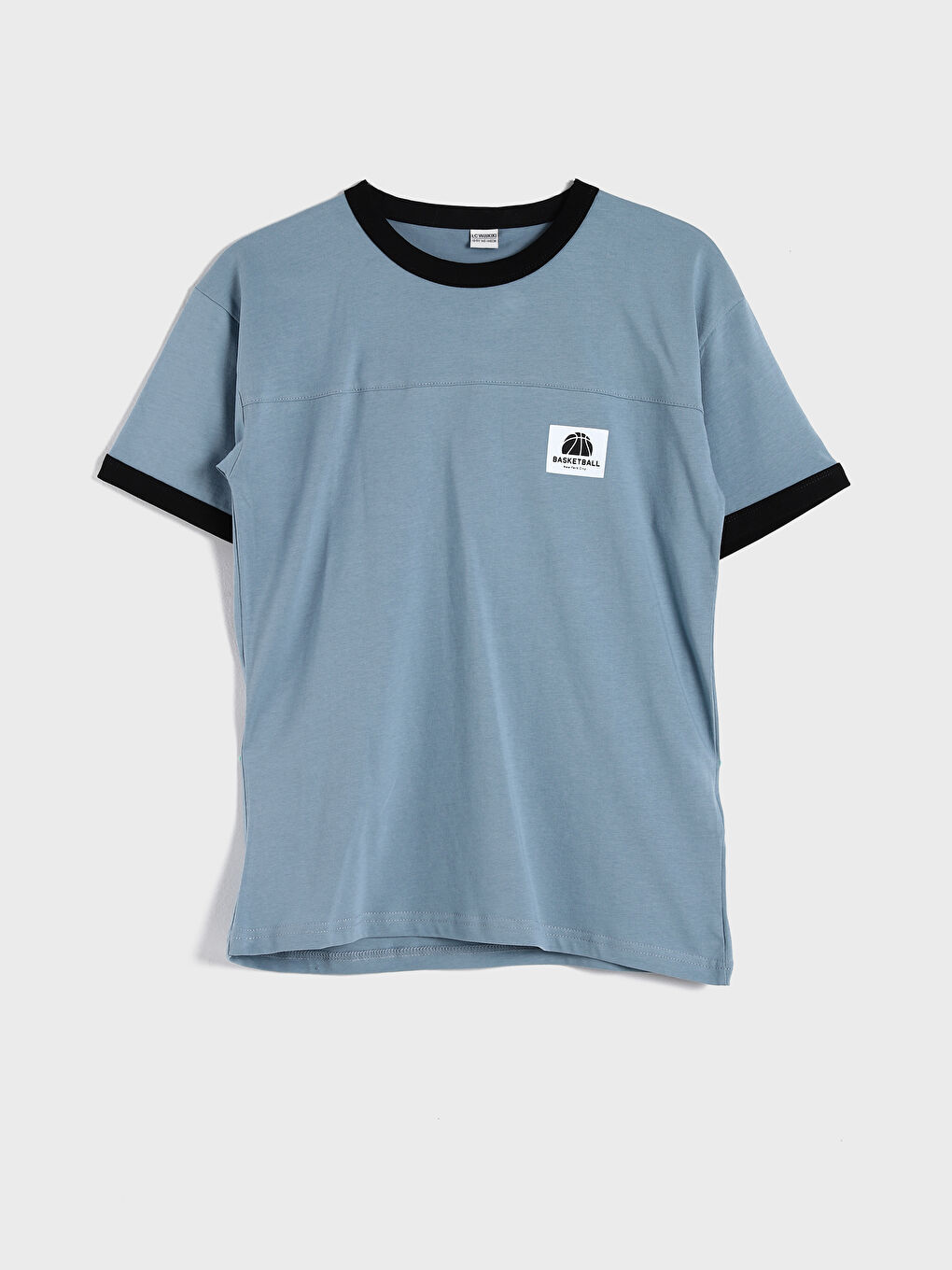 Crew Neck Printed Boys' T-Shirt