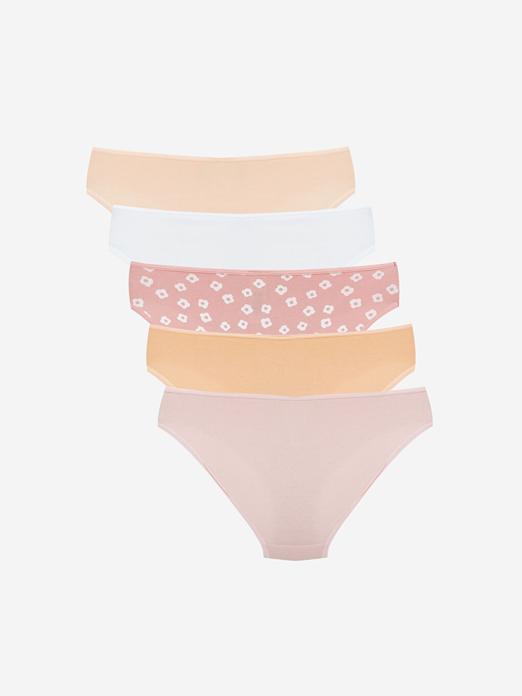 Patterned Bikini Knickers 5 Pack-1