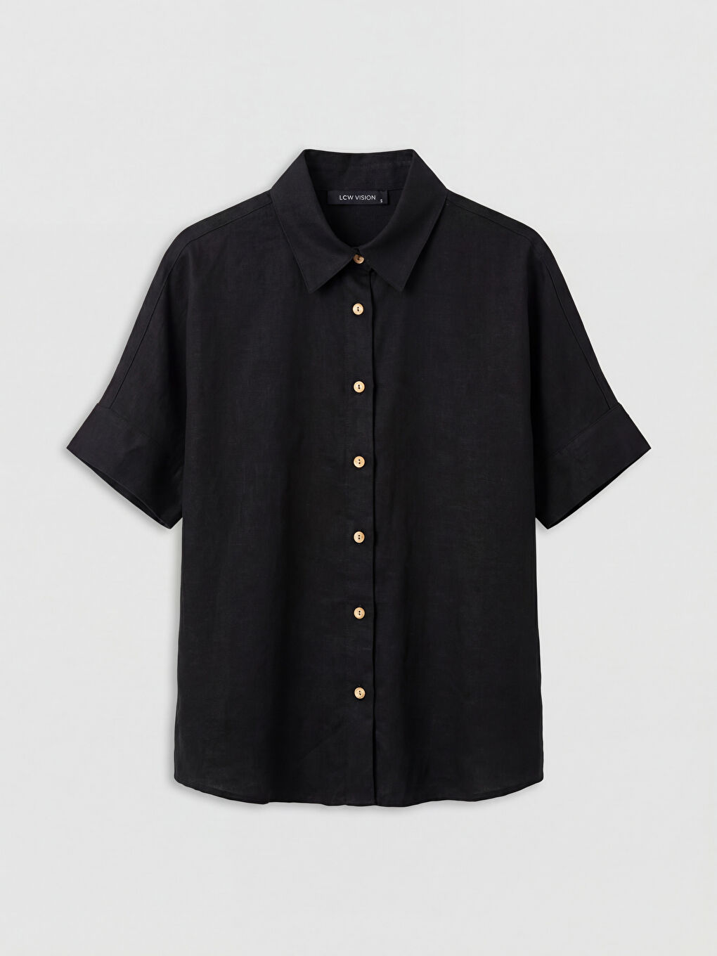 قميص واسع خليط كتان للسيدات-6