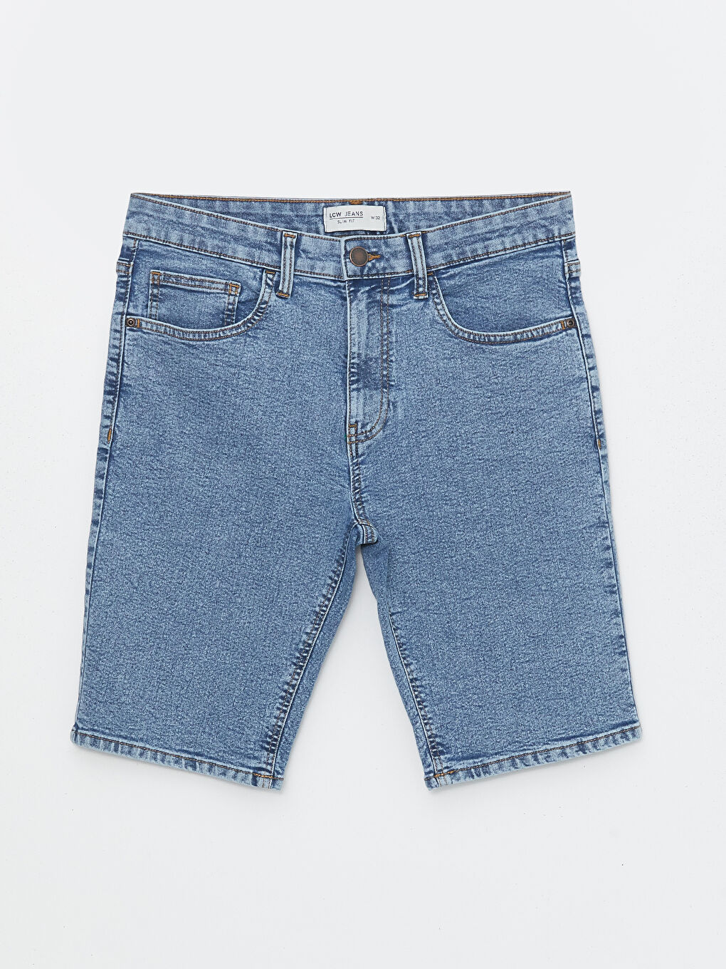 Slim Fit Men's Denim Shorts -S4GA41Z8-311