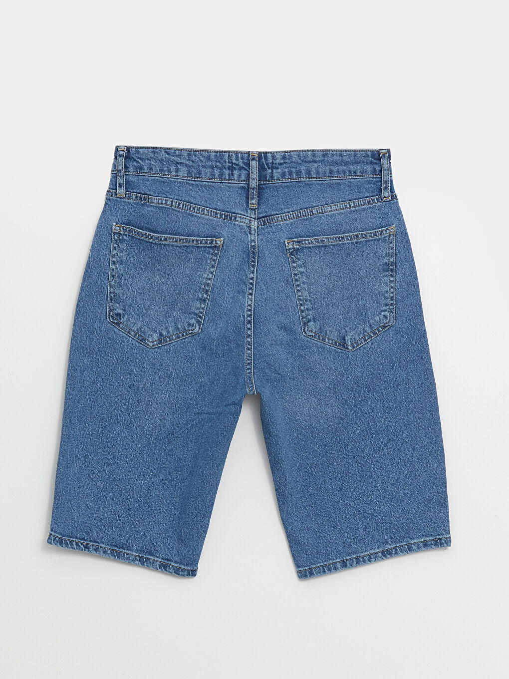 ерлерге арналған деним карго шорты-6