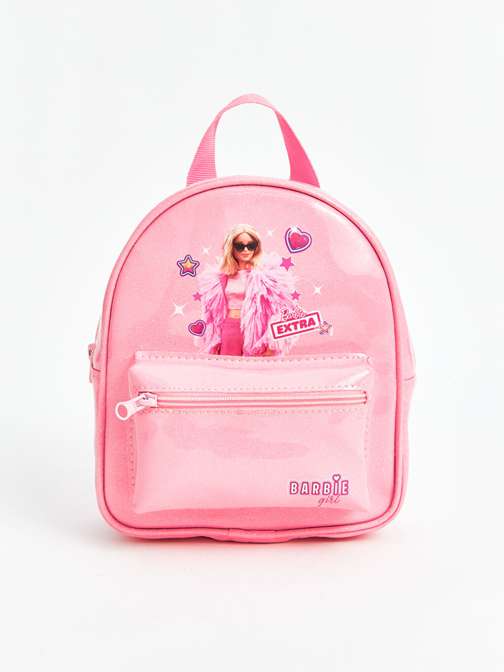 LCW ACCESSORIES Pembe Barbie Baskılı Kız Çocuk Sırt Çantası