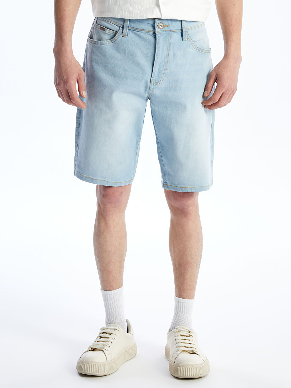 LCW Jeans Slim Fit Men's Denim Shorts -S4GA70Z8-311