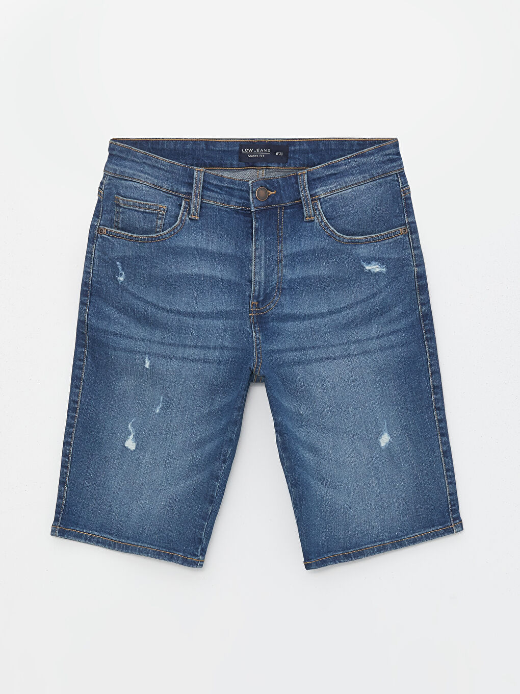 Ерлерге арналған өте тар пішім джинс шорты