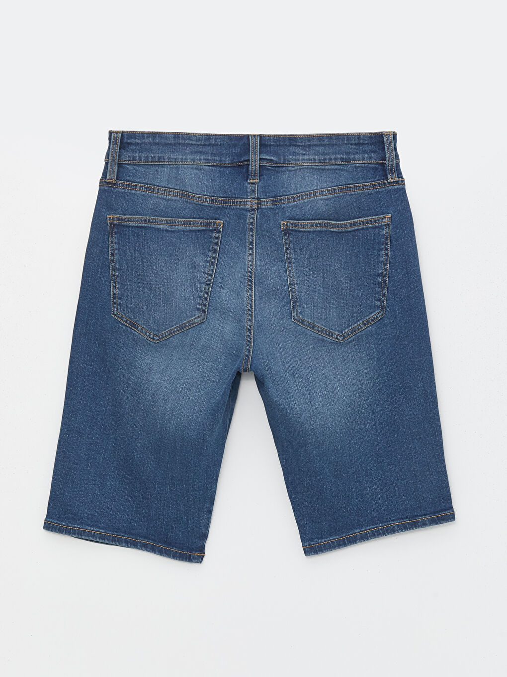 Ерлерге арналған өте тар пішім джинс шорты-1