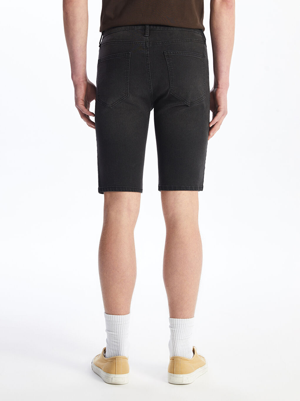LCW Jeans Super Skinny Fit Men's Denim Shorts -S4GA77Z8-326
