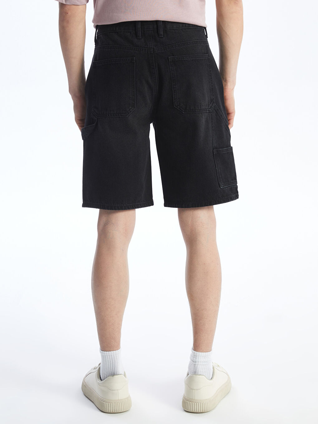 Standard Fit Men's Denim Shorts -S4GA85Z8-326