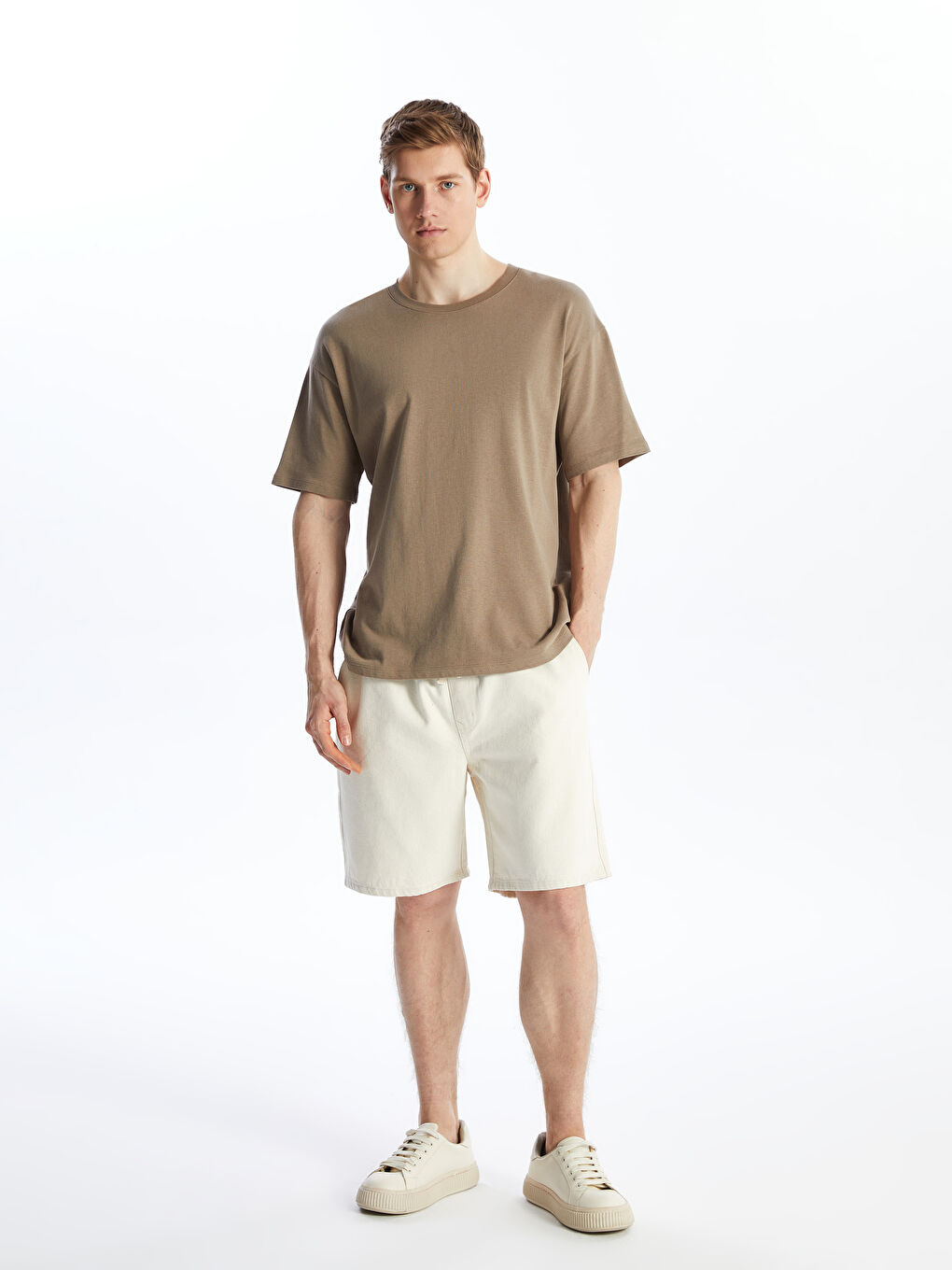 Muški džins šorc, comfortable fit -S4GA94Z8-DBD