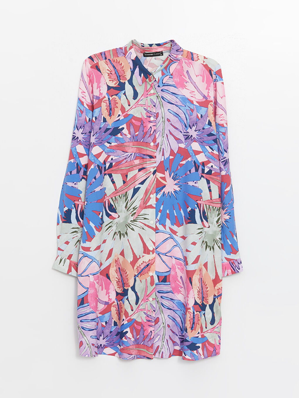 LC Waikiki Patterned Women's Shirt Tunic -S4GA96Z8-F9C