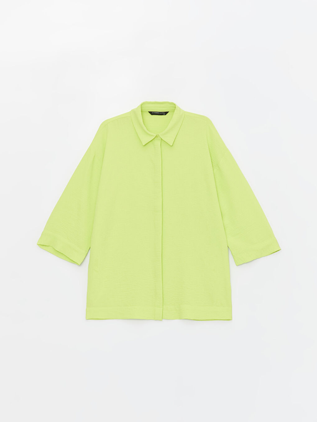 Plain Oversize Women's Shirt-5