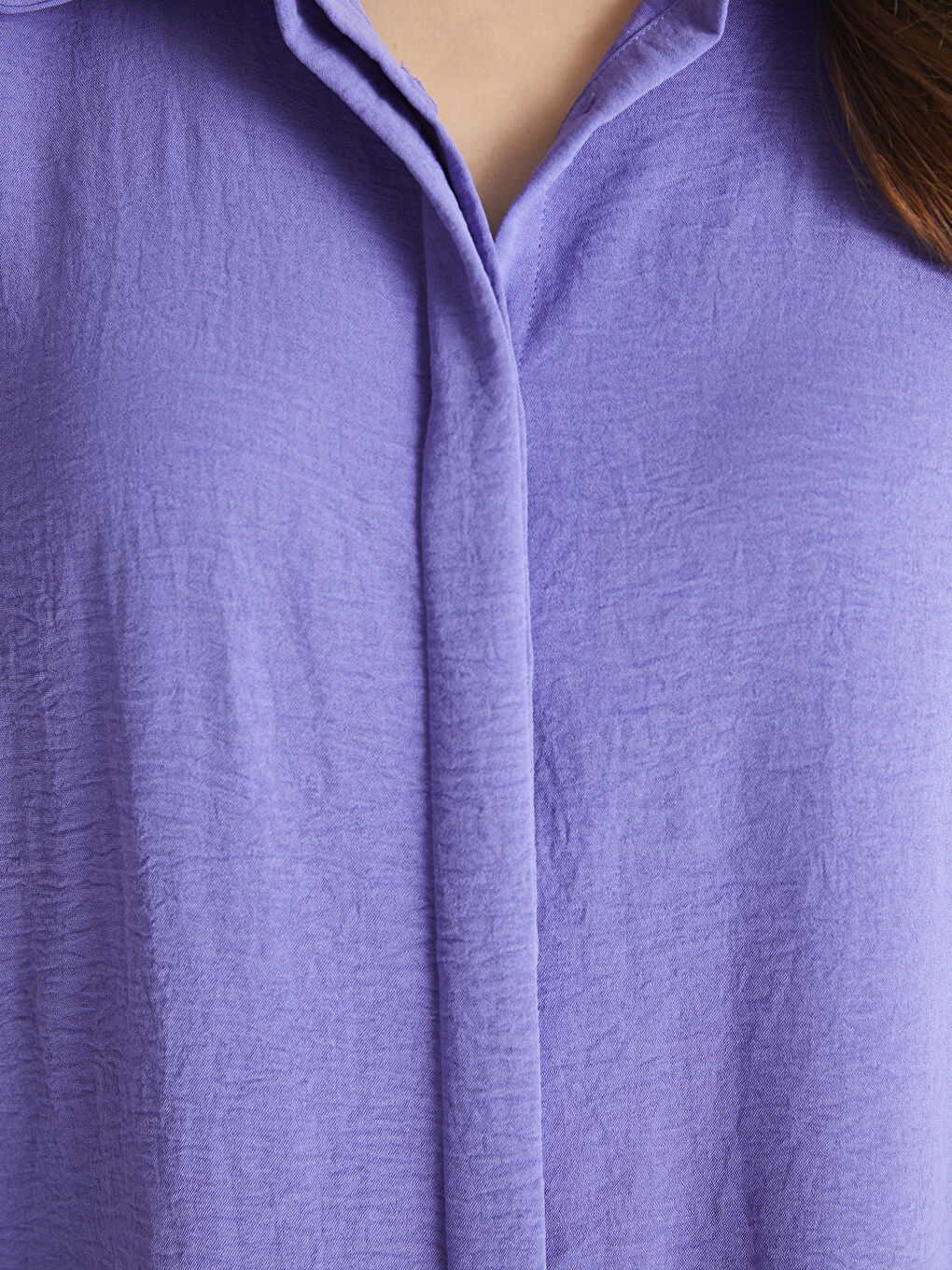 LC Waikiki Plain Oversize Women's Shirt -S4GB04Z8-UKQ