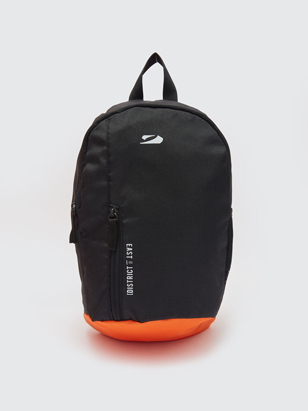 Siyah Yazı Baskılı Erkek Sırt Çantası