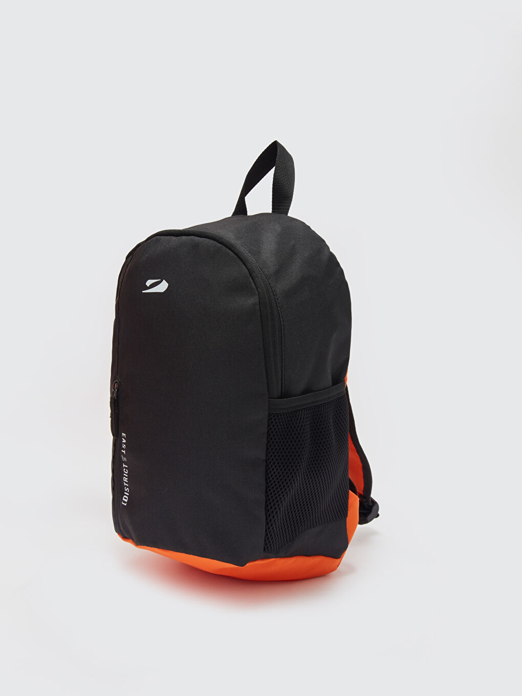 Siyah Yazı Baskılı Erkek Sırt Çantası-1