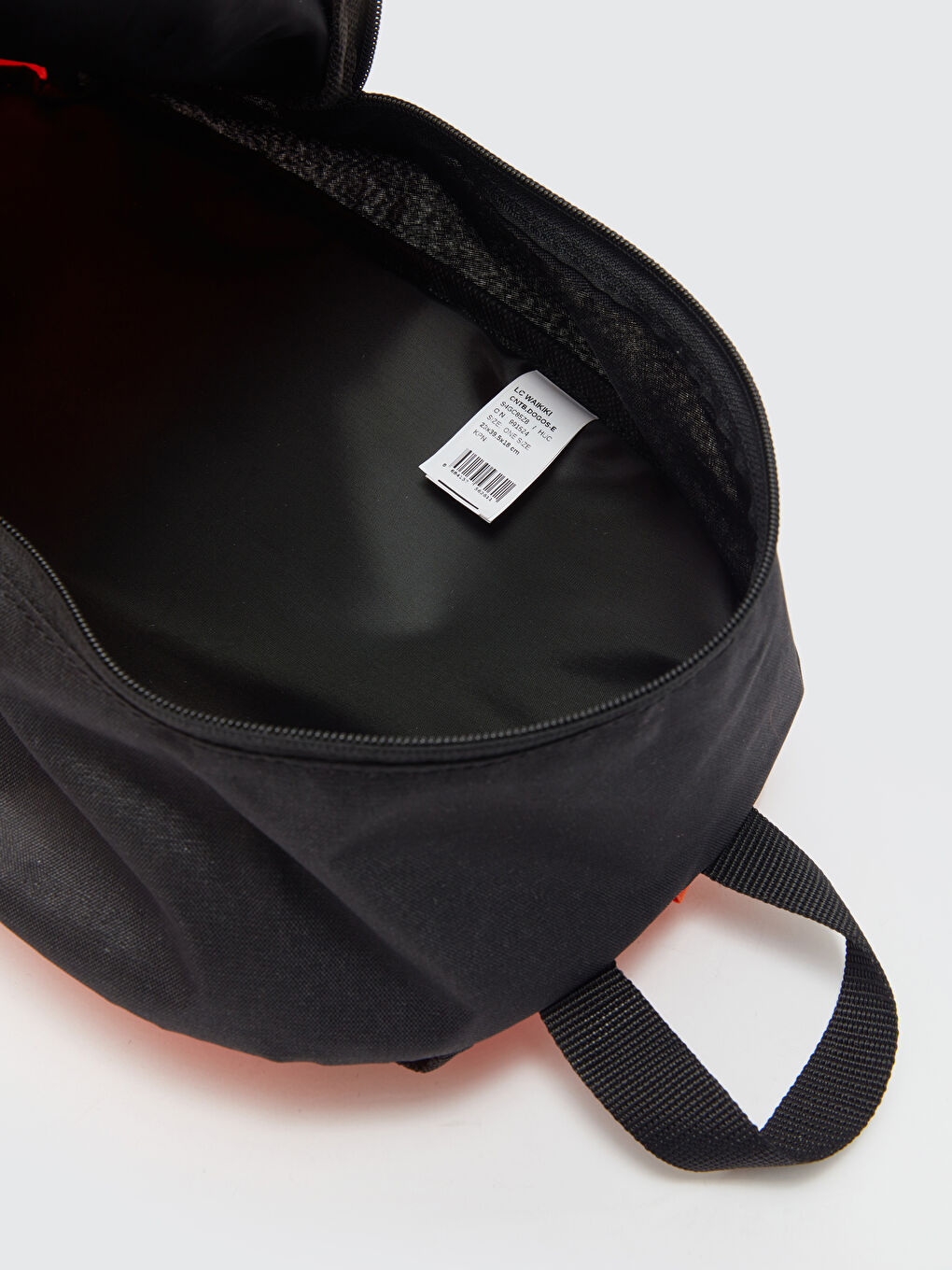 Siyah Yazı Baskılı Erkek Sırt Çantası-3