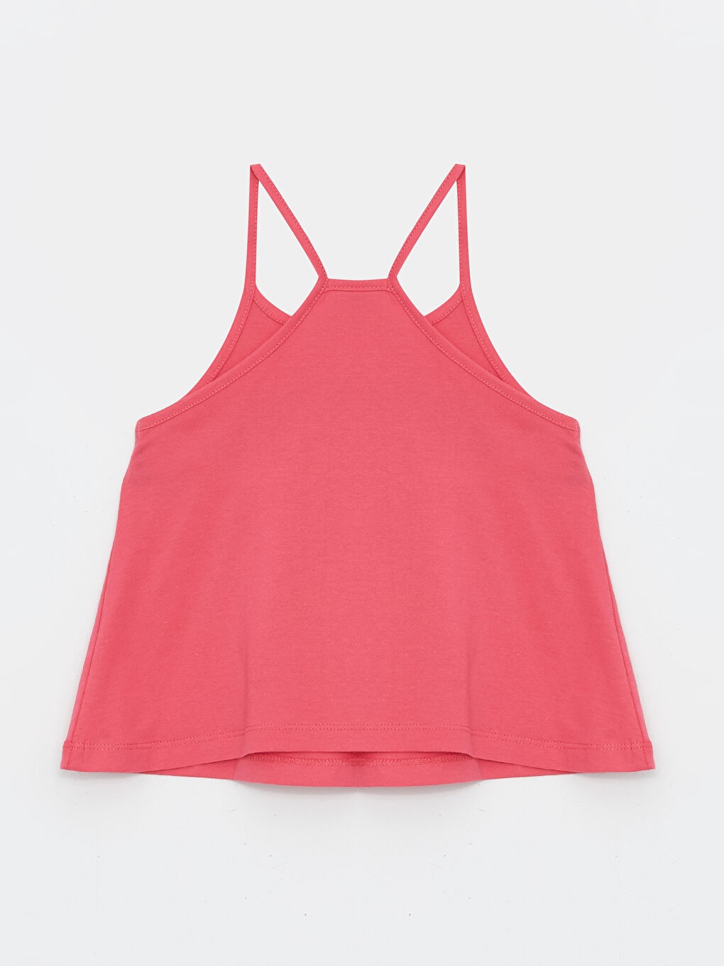 U-Neck Printed Strappy Girls Undershirt -S4GD11Z4-E6M