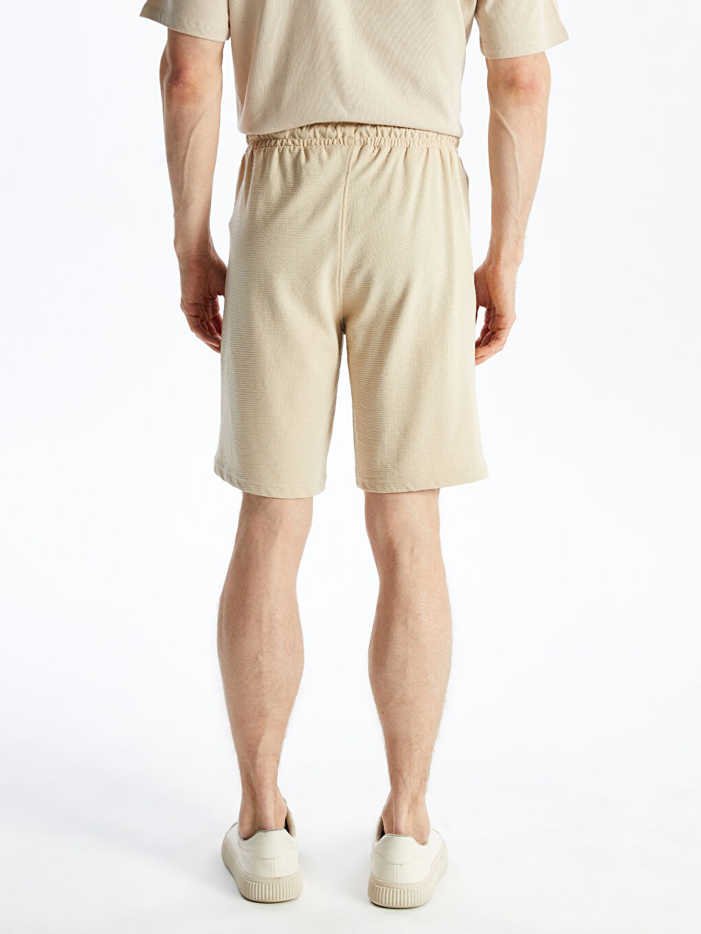 XSIDE Bej Slim Fit Erkek Şort - 4