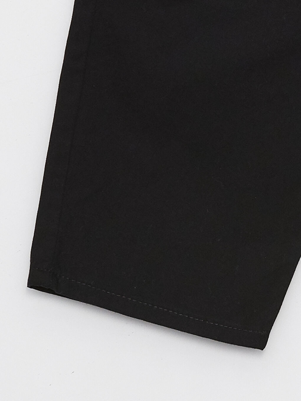 Siyah Beli Lastikli Erkek Çocuk Şort-2