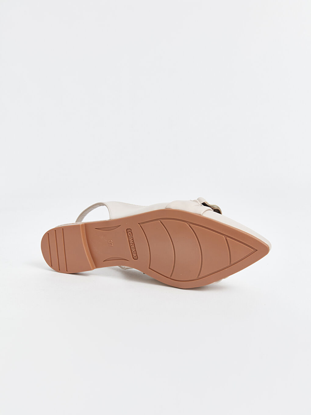 Chain Detailed Pointed Toe Women's Flats -S4GD52Z8-VJP