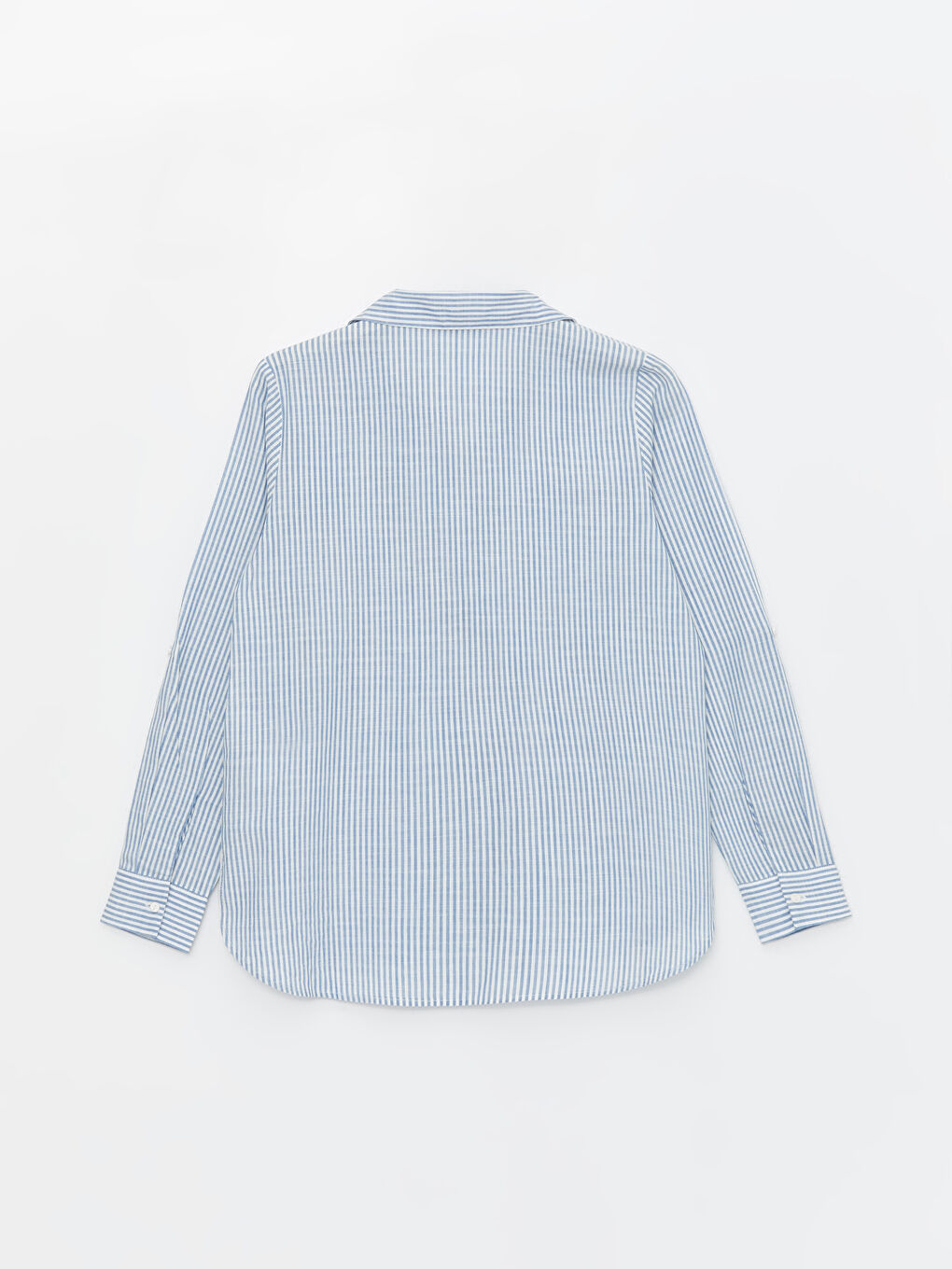 Striped Long Sleeve Women's Shirt -S4GD70Z8-LEN