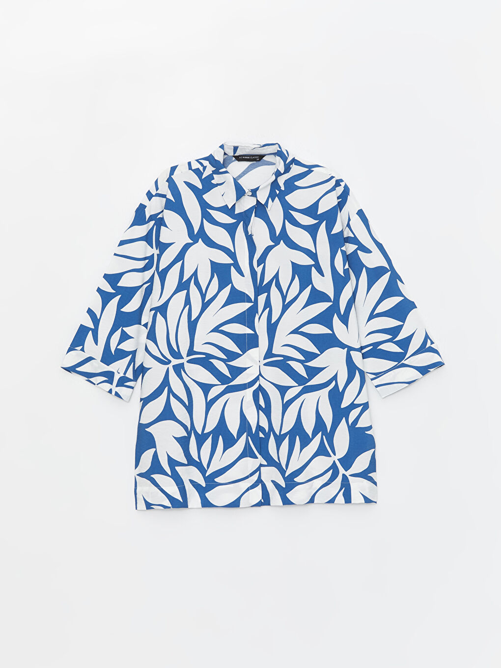 Patterned Women's Shirt Tunic -S4GD73Z8-LSJ