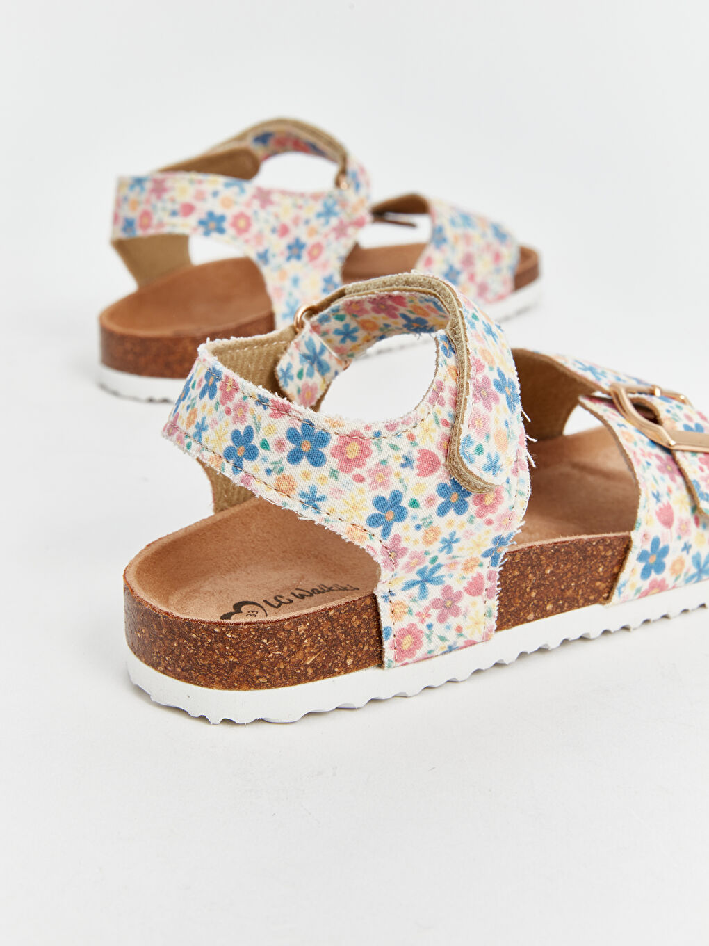 صنادل بنات منقوشة بالزهور-4