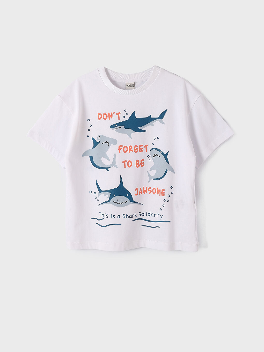 Oversize Crew Neck Boys' T-Shirt