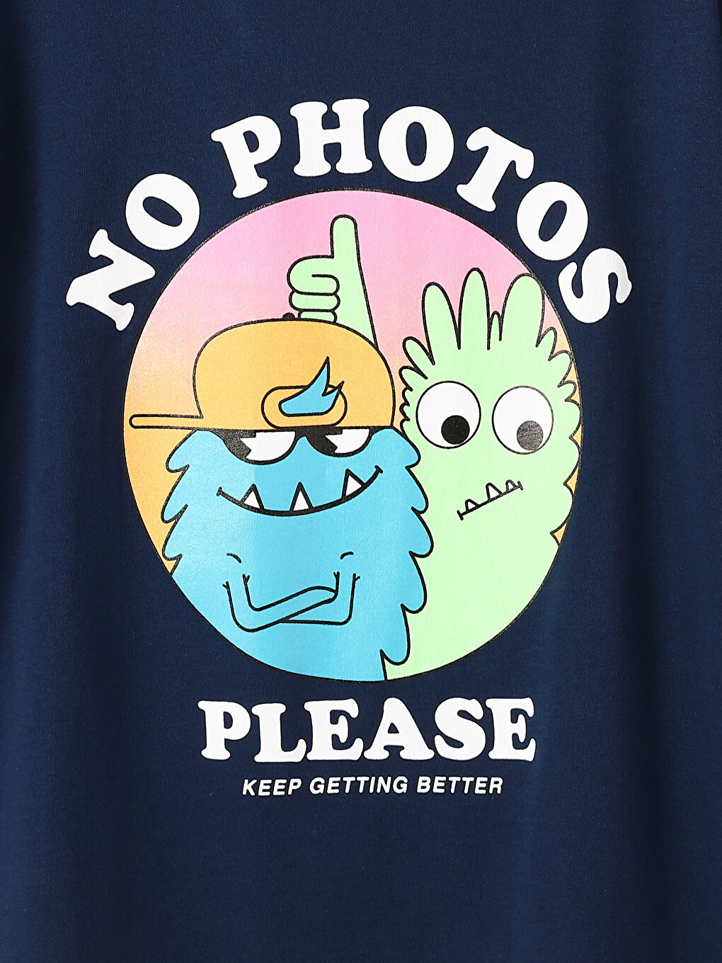 Oversize Crew Neck Boys' T-Shirt-3