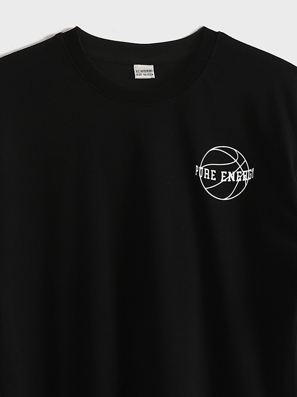 تيشيرت ياقة دائرية مطبوع للأولاد-2