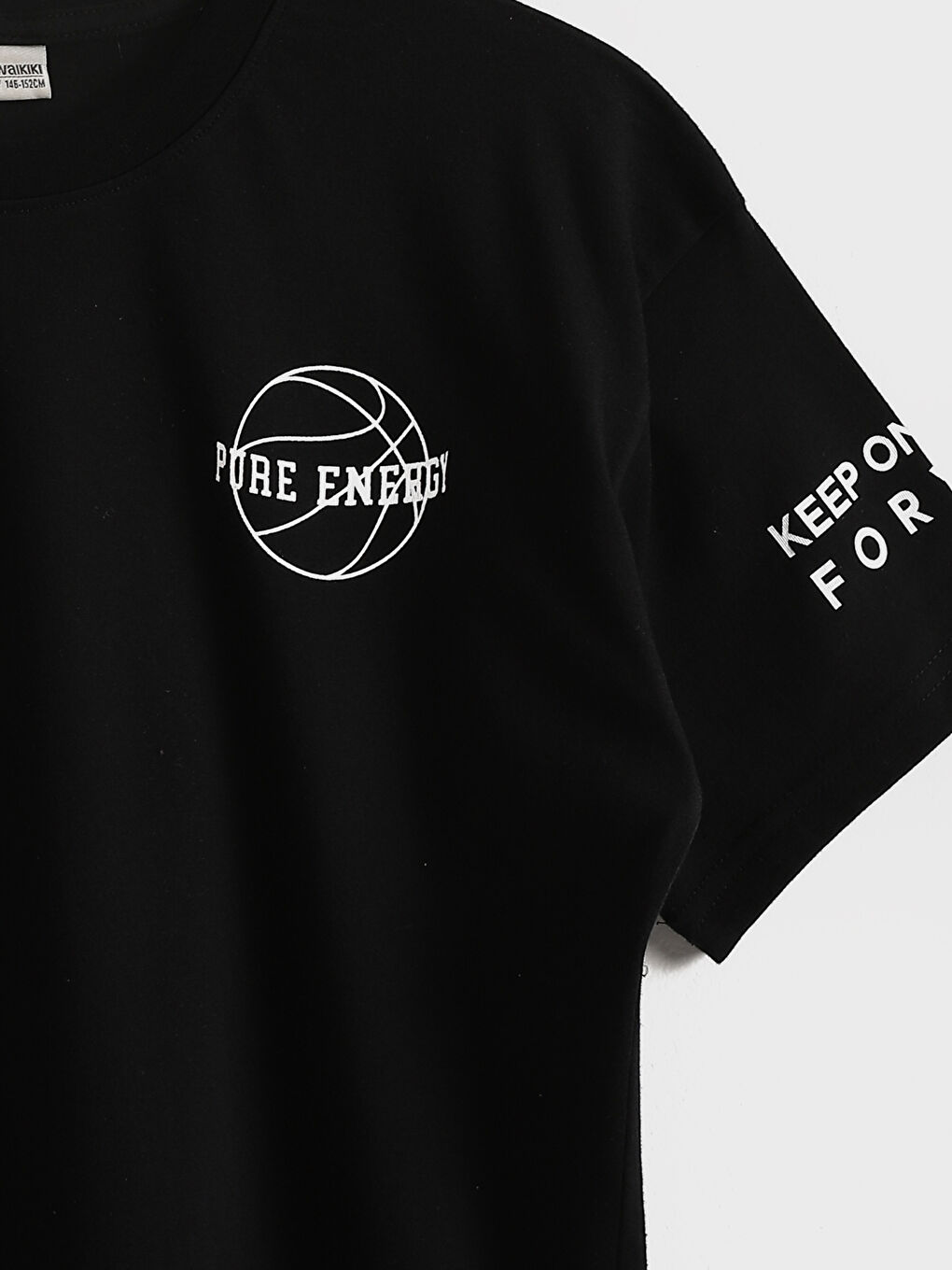 تيشيرت ياقة دائرية مطبوع للأولاد-4